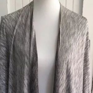 Steve Madden Open Front Draped Cardigan